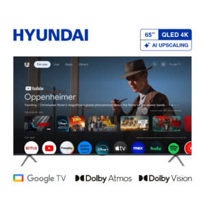 Smart Tv HYUNDAI 65" UHD 4K Google Android TV Negro