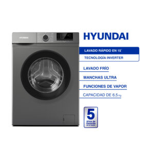Lavarropas carga frontal inverter 6.5 KG